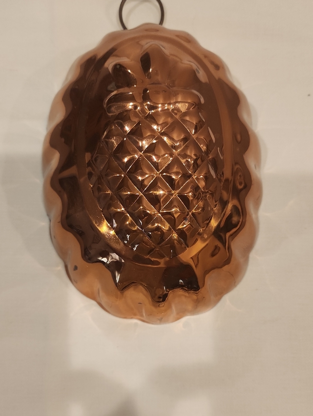 Copper Pineapple Jelly and Cake Mold - Copper Finish